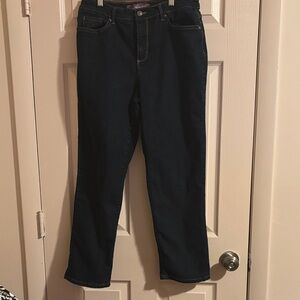 Gloria Vanderbilt Dark Blue Ankle Jeans